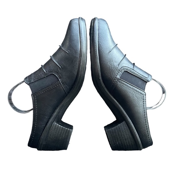 Easy Street Comfort Wave Black Clogs Mules Womens Shoes Size 11 - Picture 14 of 15